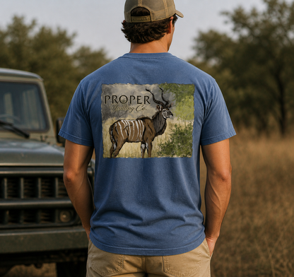 Short Sleeve Tee- Kudu In The Bush