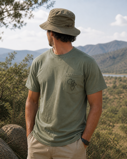 Short Sleeve Tee- Kudu Skull On Scope